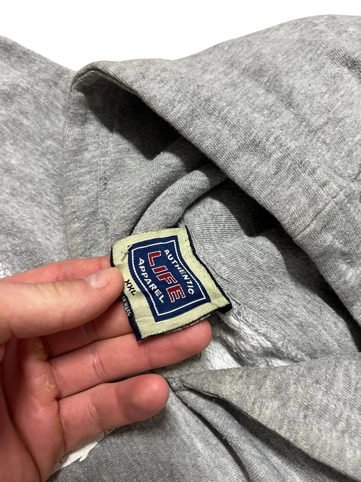 Central Oregon Graphic Hoodie Grey Size XXL