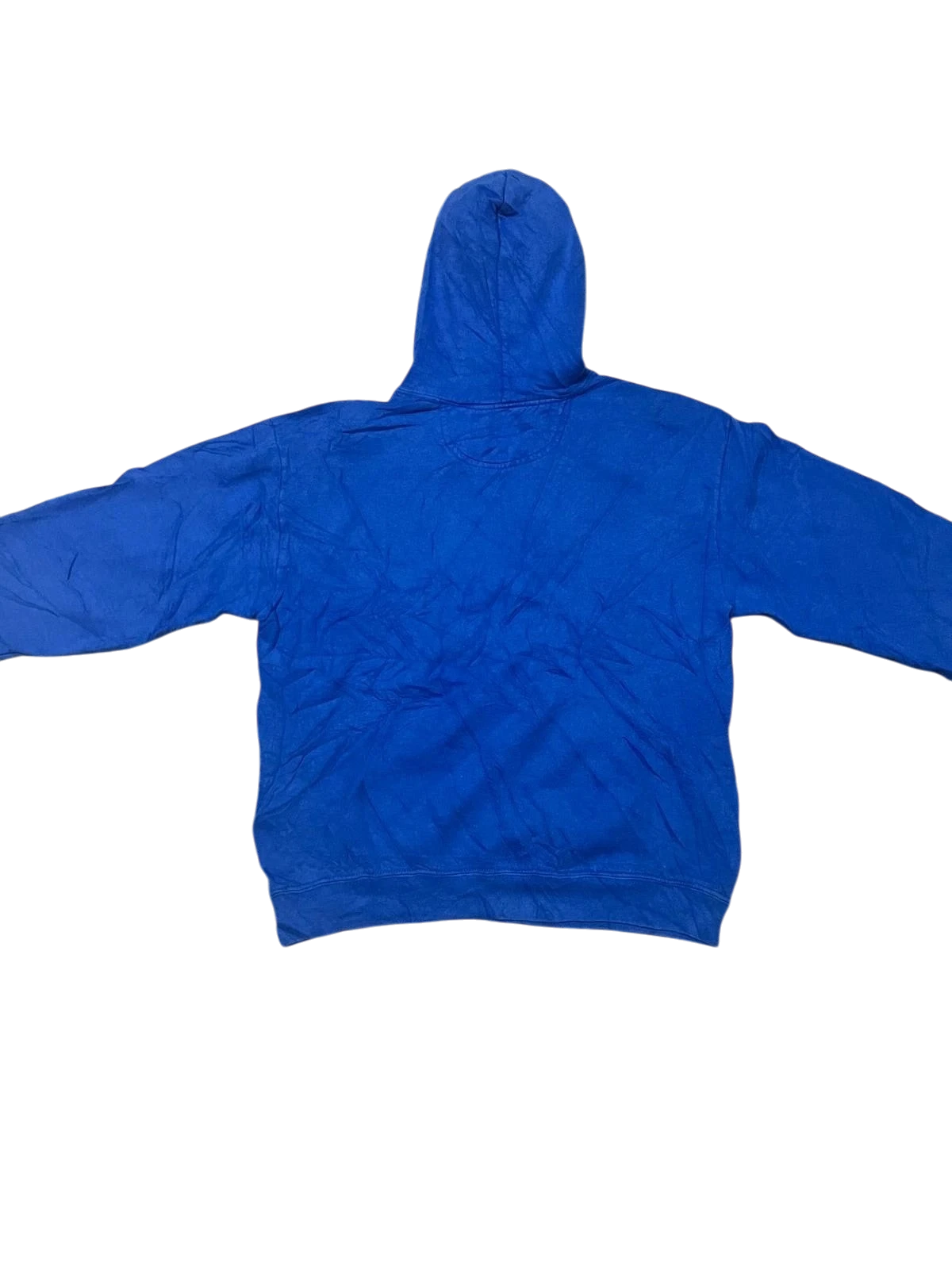 Premier Vintage blue cotton blend pullover hoodie with drawstring hood and "STORM 30" graphic.
