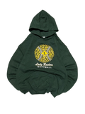 Premier Vintage forest green hooded sweatshirt with