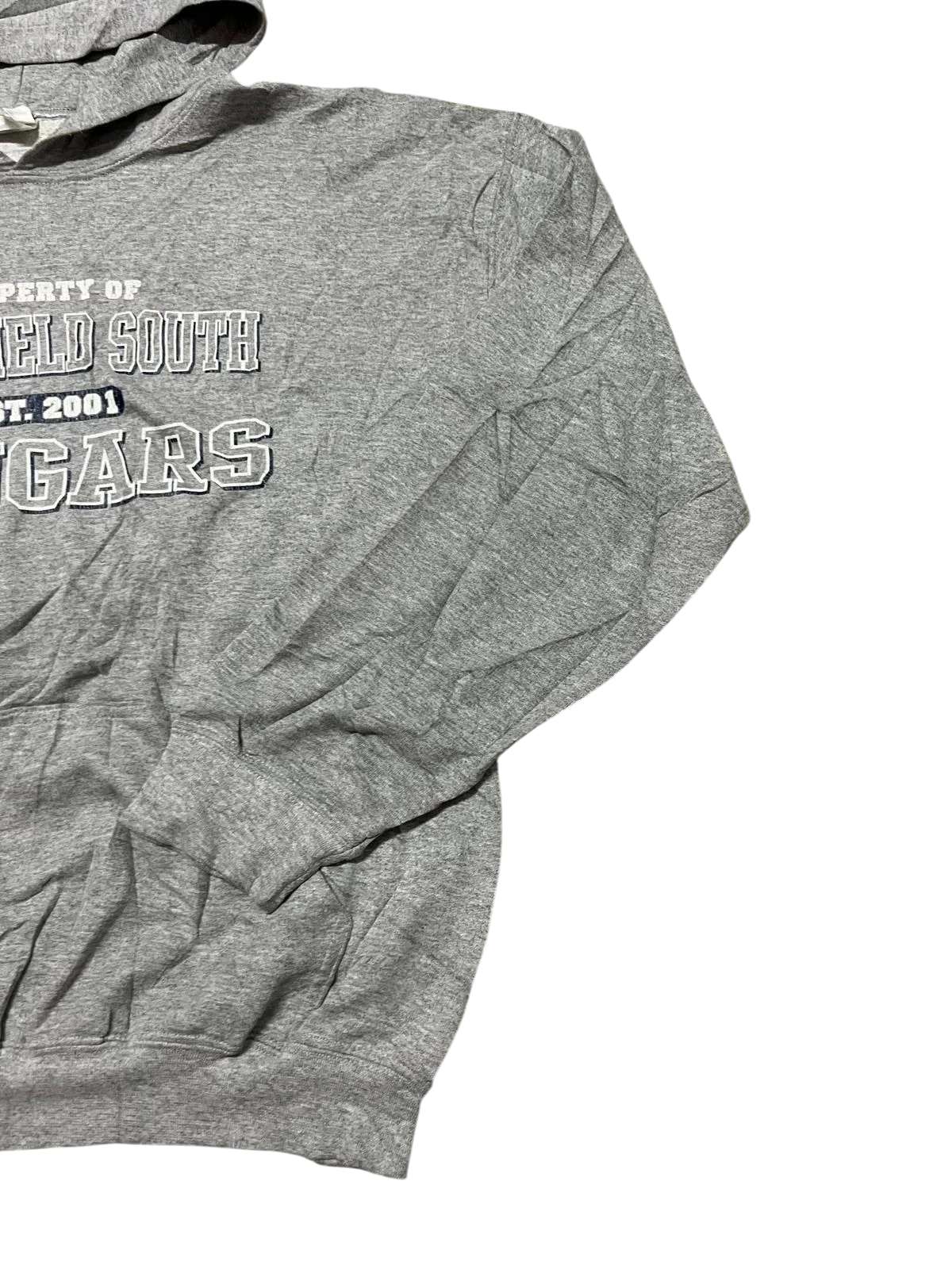 Premier Vintage grey pullover hoodie with