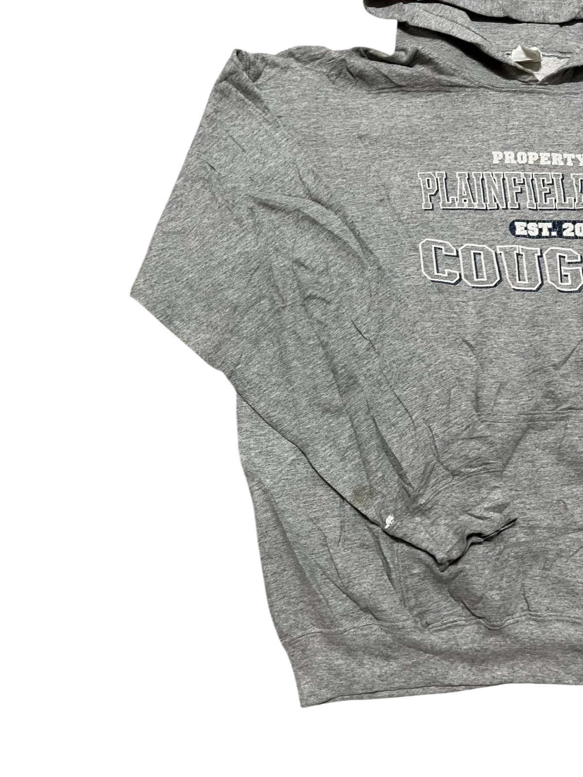 Premier Vintage grey pullover hoodie with