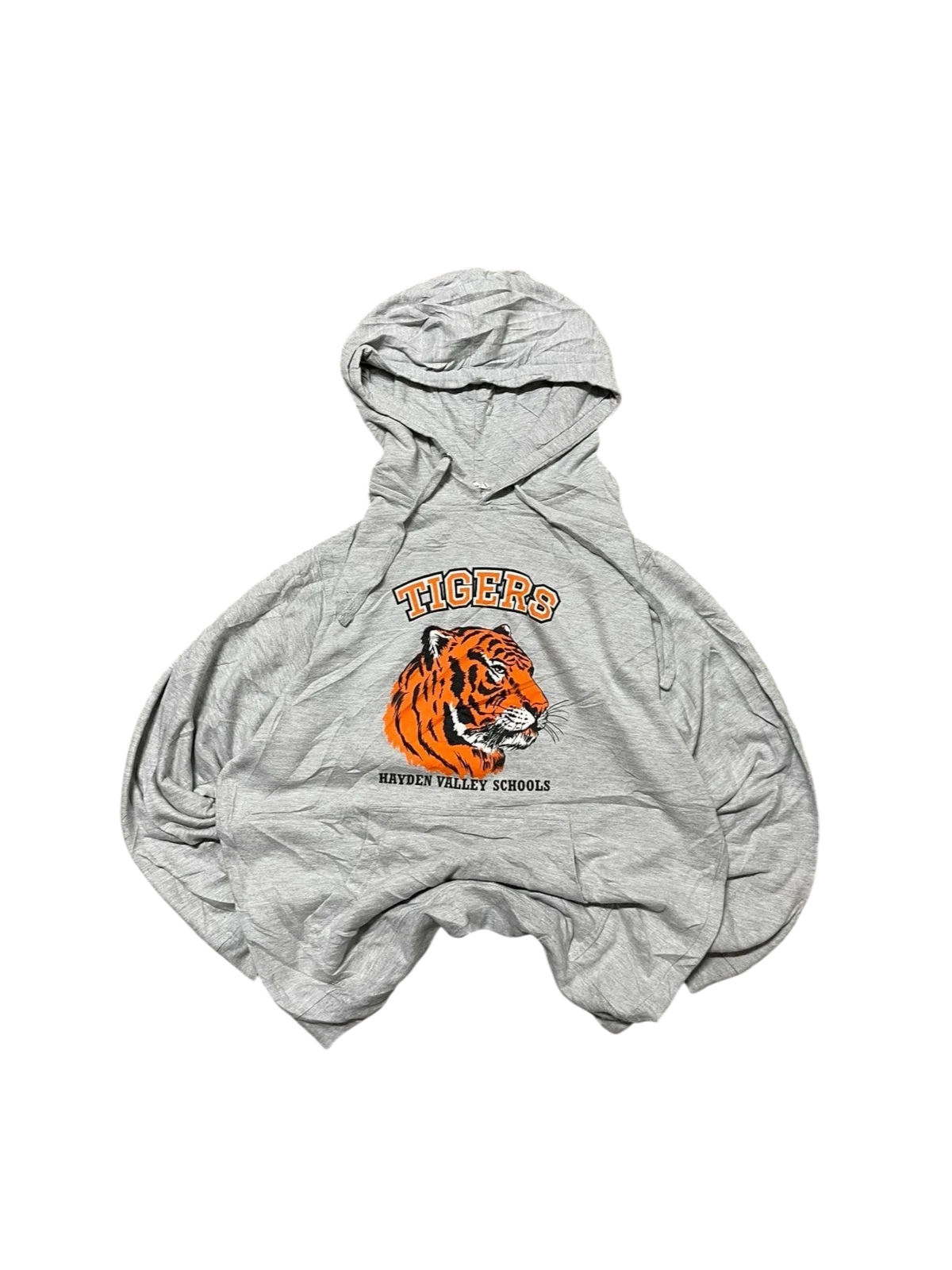 Premier Vintage grey cotton hoodie with