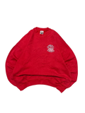 Premier Vintage red cotton blend crewneck sweatshirt with