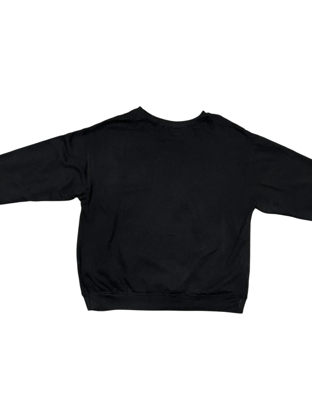 Premier Vintage black crewneck sweatshirt with a vibrant Rugrats character collage graphic. Soft fabric, relaxed fit.