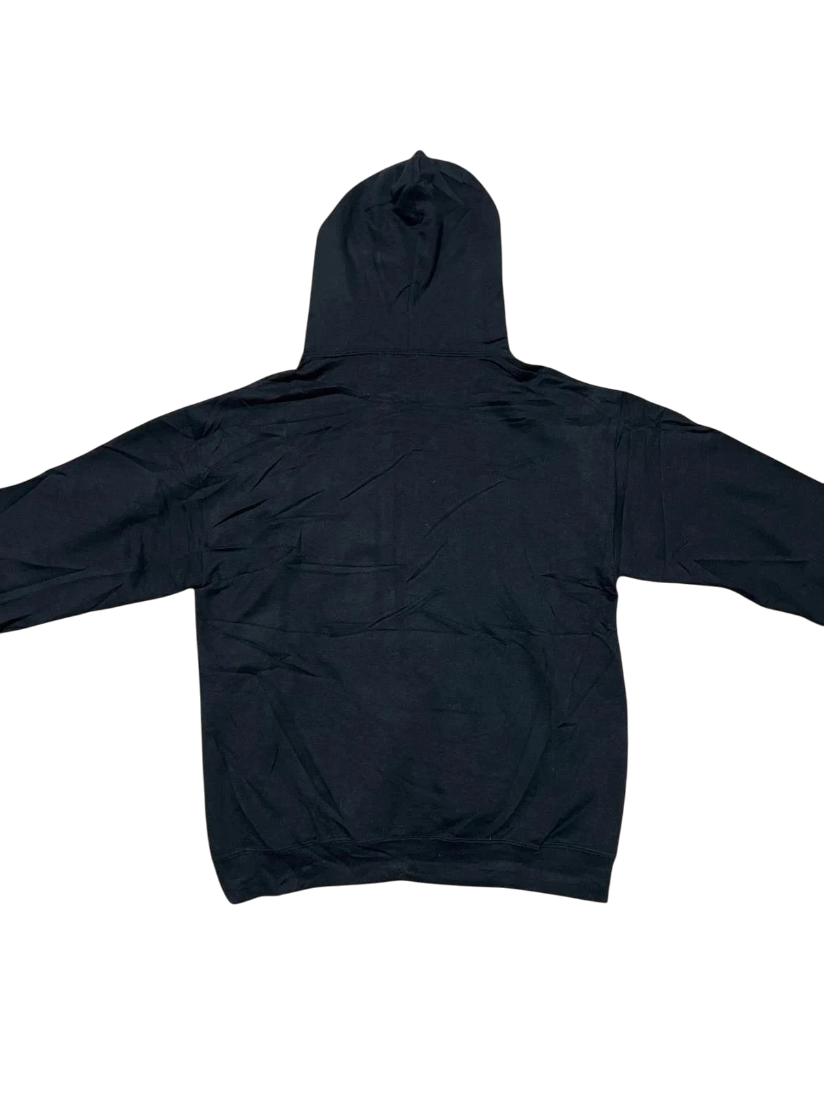 Premier Vintage black cotton blend Space Jam graphic pullover hoodie with drawstring hood and kangaroo pocket, size M.