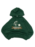 Premier Vintage green cotton hoodie with El Dorado County 4-H Horse Project graphic and horse illustration.