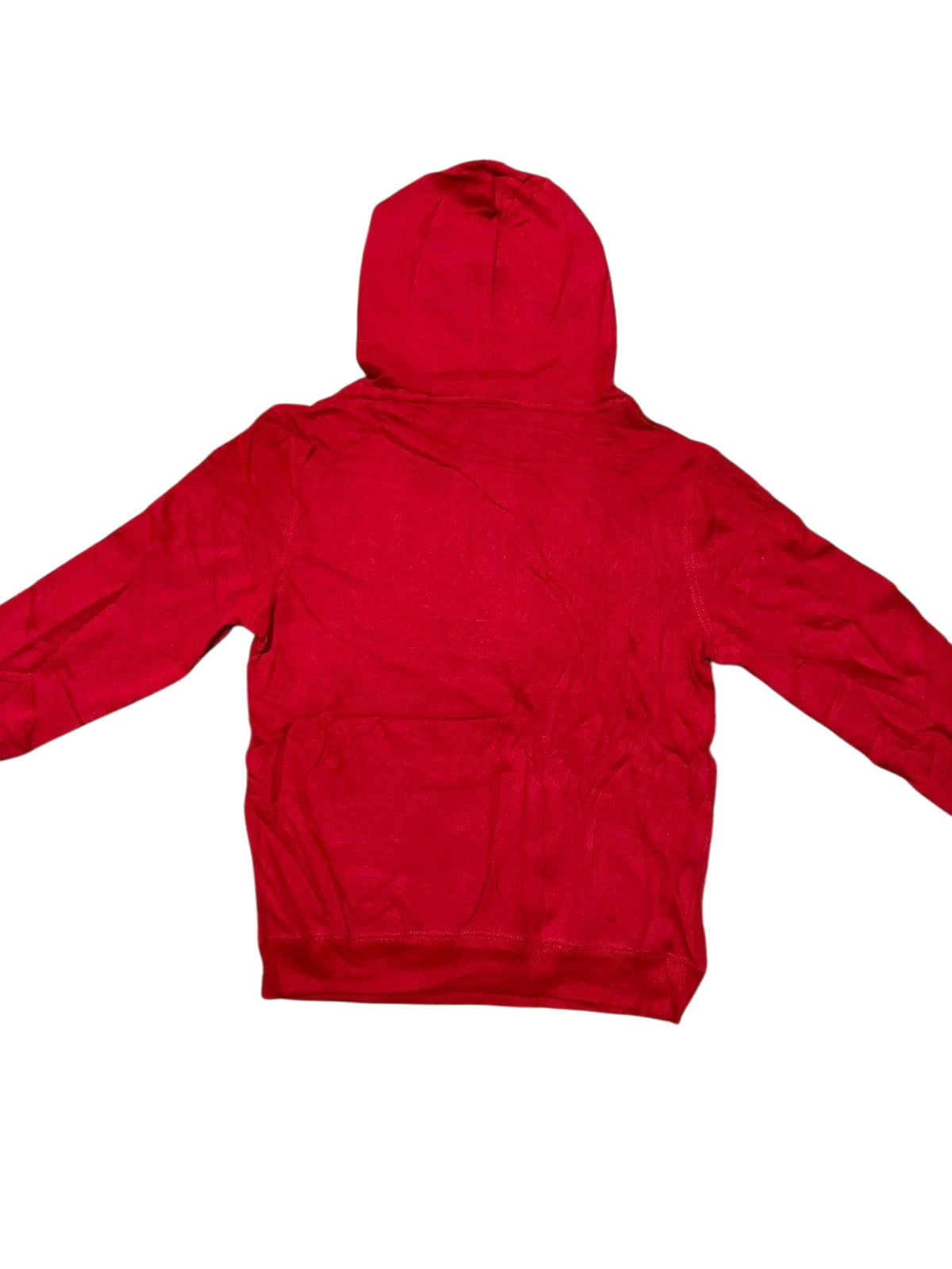 Premier Vintage red Wisconsin Badgers graphic hoodie with drawstring hood and kangaroo pocket.